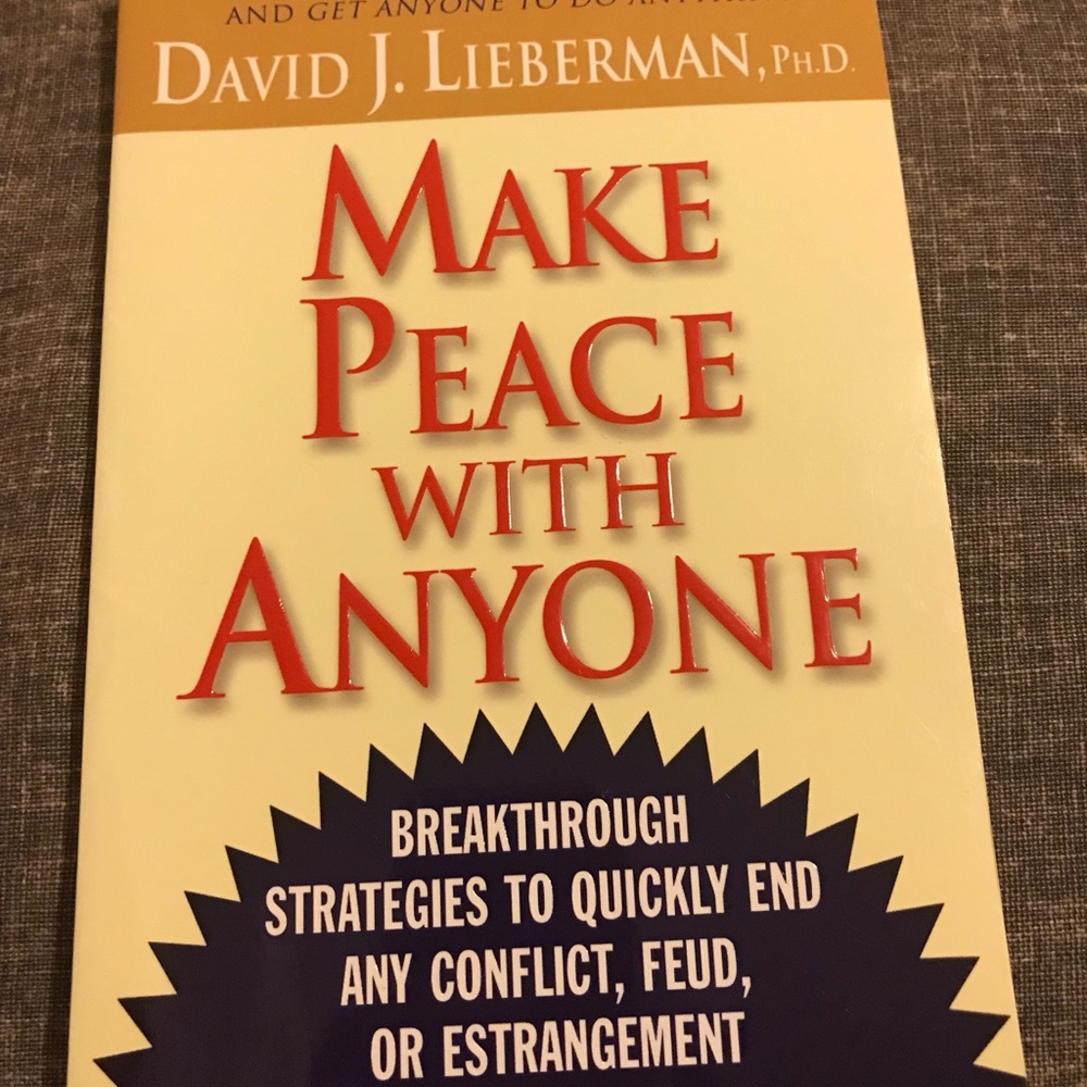Make peace with anyone book